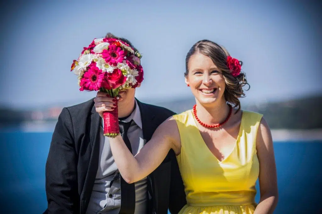 engagement colourful photo session in Croatia by Emerald Photo UK